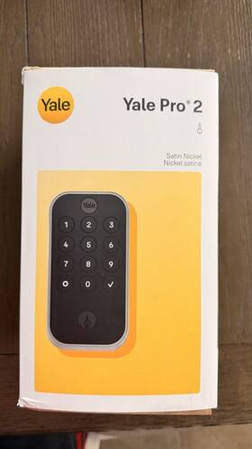 Yrd614-ble-sc-619 Yale Pro 2 Key-free Touchscreen Deadbolt Yrd614 Satin Nickel Brand New Sealed