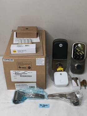 Yrl226-cba-619 Yale Wi-fi/ble Assure Touchscreen Lever Lock Satin Nickel