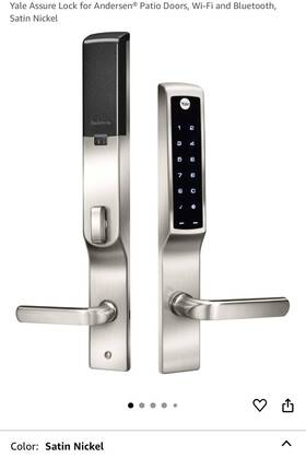 Yrm276-cb Yale Smart Door Lock Deadbolt With Wifi And Touchscreen Keypad - 1-619 Ht