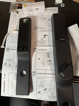 Yrm276-cb1-blk Yale Smart Door Lock Deadbolt With Wifi And Touchscreen Keypad For Andersen Patio Do