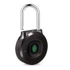 Yam-3299 Uervoton Fingerprint Padlock Smart Lock Sliver