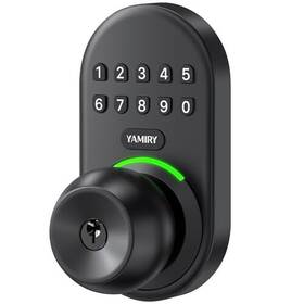 Yamiry 716963371131 Keypad Smart Door Knob Lock Keyless Entry For Front Digital
