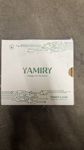 Fingerprint-a223 Yamiry Smart Door Handle Lock With Keypad