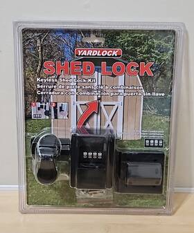 Mbx-2018s-3esf Yardlock Shed Lock Keyless Secure 4-digit And Latch Strong Durable System