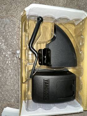 Mbx-2023-xlb-sc-3esf Yardlock Keyless Gate Lock Xlb Kit Heavy Duty Privacy Lever Black