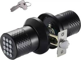 Ye Lock 726084565975 Keypad Door Knob Keyless Entry With Anti-slip Handle Auto