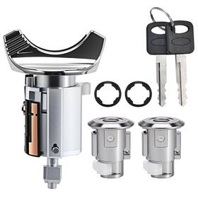 C-42-150 Yikesai Door Lock Cylinder And Ignition Switch With Keys Compatible 1990-1995 Ford F1