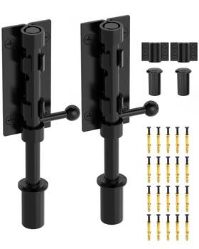 Ot-dt1 Yogepote Barrel Bolt Latch 6 Inch Shed Door Heavy Duty Slide Gate Latches Su