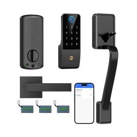 Ya1h-bk-n Yosimika Smart Fingerprint Door Lock With Keypad Keyless Entry Deadbolt For Front