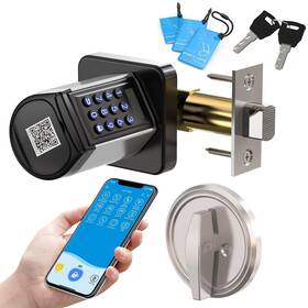 Us-pcb10key34 Youdo Welock Smart Deadbolt Lock Keyless Entry Door For Front Security