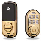Yrd210-zw-605 Yale Push Button Deadbolt