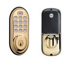 Yrd210ncr0bp Yale Real Living Push Button Stand Alone Deadbolt Oil Rubbed