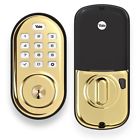 Yrd416nr0bp Yale Real Living Assure Push Button Deadbolt Stand Alone Bluetoot