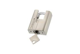 J45uk1s Zarker J45s Keyed Padlock Heavy Duty Stainless Steel Shackle Lock 3 Keys Waterpro