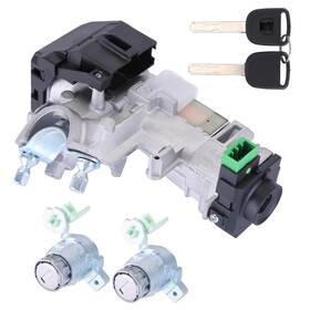 Zcargel Xianqa2343x-111 Door Lock Cylinder Kit With 2 Keys Compatible For Honda Cr-v Crv 2002