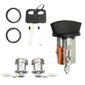 With1997-2007 Zlpteam Js-40003 Door Lock Cylinders And Ignition Switch With Keys Compatible For