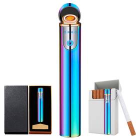 Zoippdms 734172462792 Upgrade Smart Fingerprint Ignition Electric Lighter - Usb Rechargeable Windp