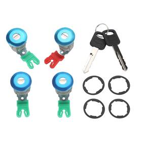 703369 Zonfant Door Lock Cylinder 4 Pcs With 2 Keys Compatible Ford Vehicle 199