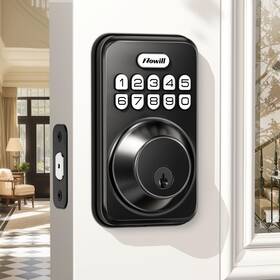 Zowill 331632768794 Keyless Entry Door Lock Electronic Keypad Deadbolt Smart With Auto