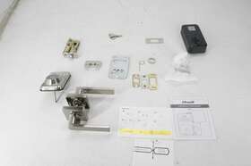 Dk01-l Zowill Keyless Door Lock W 2 Lever Handles Electric Keypad Satin Nickel