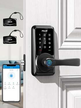 Dk09 Zowill Smart Door Lock - Keyless Entry Secure And Convenient Biometric