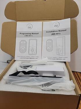 Ms-002-qr-sliver Zsz Front Door Lock Keyless Entry With Fingerprint Keypad New