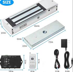 Hwdl-01 Zuomeng Wifi Wireless Electromagnetic Door Lock Kit