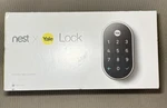 New Nest X Yale RB-YRD540-WV-619 Smart Lock With Connect Satin Nickel. Fixed Price $129.99.