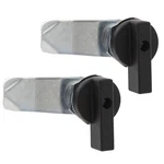 Kyuionty 2 Pcs Handle Thumb Cam Lock Swing Knob Turn Latch For Black. Fixed Price $11.99.