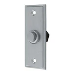 Deltana BBS333U26D Solid Brass Rectangular Contemporary Bell Button (brushed Chr. Fixed Price $41.42.