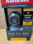 Kwikset Signatures 985 Series Satin Nickel W/smartkey Double Cylinder Deadbolt. Fixed Price $39.99.