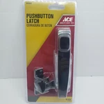 Ace Pushbutton Latch Handle Set Screen/storm Door Black #5414693. Fixed Price $17.75.