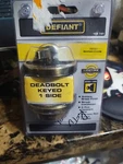 Defiant Antique Brass Single-cylinder Deadbolt # 154 741 2 Keys 050134061576. Fixed Price $24.50.
