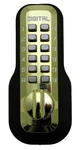 Digital Door Lock M210 Mechanical Keyless Deadbolt, Bright Brass. Fixed Price $214.99.