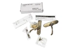 Mortise Lever Lock Keyless Silver Brushed Interior Door 07NR 202220676. Fixed Price $37.99.