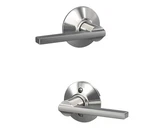 Schlage F10LAT625 Latitude Passage Door Lever Set Bright Chrome. Fixed Price $18.99.