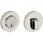Baldwin 8244055 Contemporary Style Deadbolt For 2-1/8 Door Prep, Lifetime. Fixed Price $190.40.