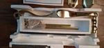 Peachtree Citadel Brass ACTIVE/90 Degree Door Lock Never Used Vintage. Fixed Price $250.00.