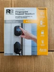 Reliabilt Fingerprint Deadbolt Door Lock Backlit Keypad Matte Black 2 Keys New. Fixed Price $39.99.