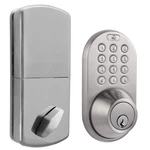 Milocks TF-02SN Keyless Entry Door With Keypad, Auto-lock Satin Nickel. Fixed Price $50.32.