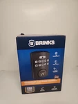 Brinks Keyless Entry Smart Lock - Fingerprint & Keypad Deadbolt Tuscan Bronze. Fixed Price $40.49.
