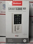 Kwikset Smartcode Touchpad Electronic Deadbolt Satin Nickel 992700-004. Fixed Price $59.95.
