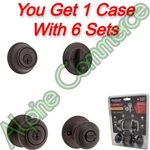 *6-LOCK* Kwikset Combo Pack Cove Keyed Knob & Single Cylinder Deadbolt 96900-421. Fixed Price $199.99.