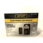 Defiant Single Cylinder Electronic Deadbolt Lock Matte Black 1007 756 867 'new'. Fixed Price $39.99.