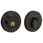 Baldwin 8244102 Contemporary Style Deadbolt For 2-1/8" Door Prep, Oil Rubbe. Fixed Price $167.07.