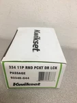 Kwikset Oil Rubbed Bronze Metal Indoor Round Pocket Lock 93340-044. Fixed Price $14.25.