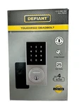 Defiant Satin Nickel Electronic Touchpad Deadbolt Door Lock 1010 992 452 New. Fixed Price $34.95.
