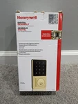 Honeywell Satin Gold Touchscreen Keypad Electronic Deadbolt Lock For Parts. Fixed Price $19.99.