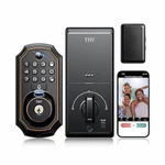 Yhv Keyless Smart Door Fingerprint Keypad, Wi-fi App, Auto Relock. Fixed Price $65.00.