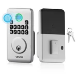 Vevor Fingerprint Door Lock Electronic Biometric Deadbolt Easy To Grip Silver. Fixed Price $52.99.